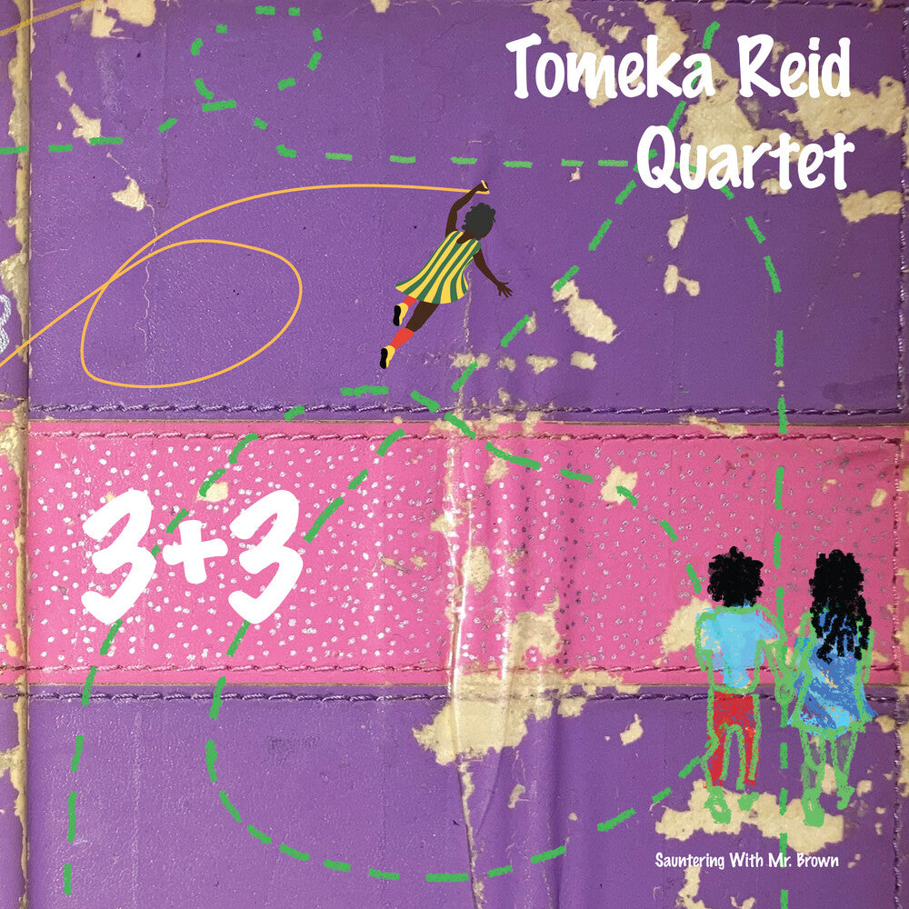 the album cover for Tomeka Reid - 3+3
