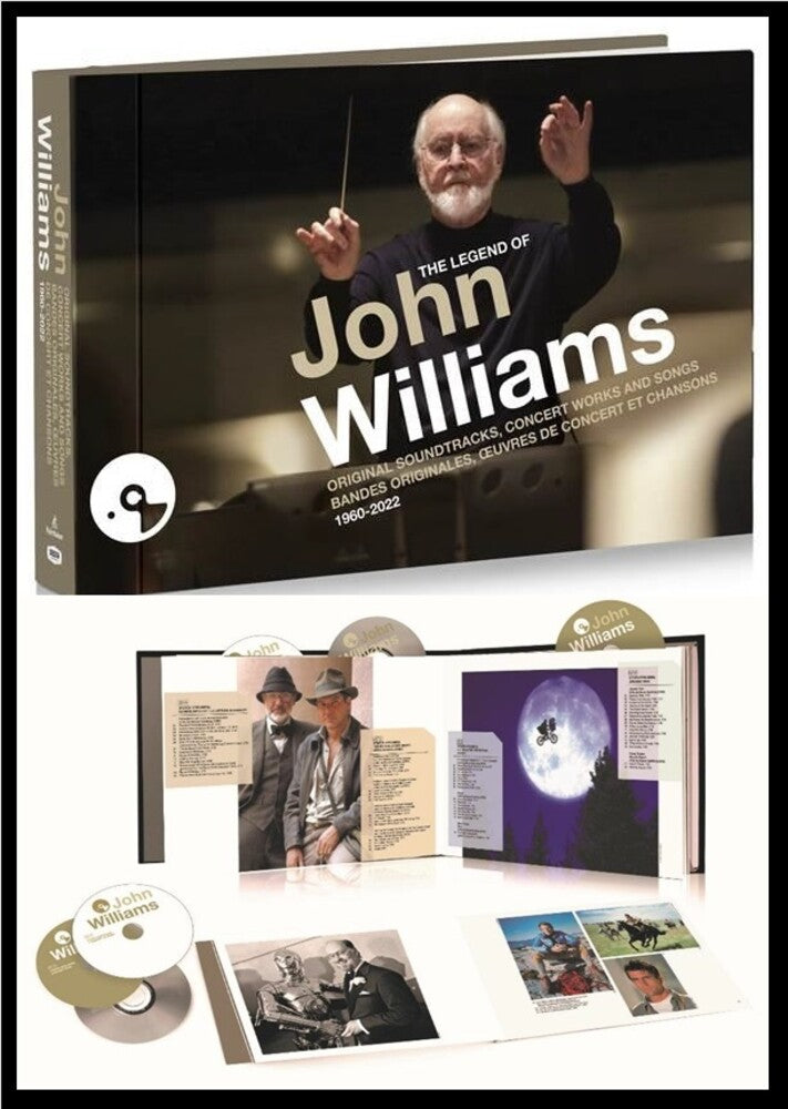 the album cover for John Williams  (Box) (Hol) - Legend Of John Williams (Box) (Hol)