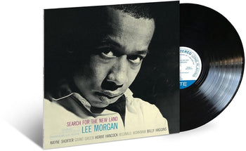 the album cover for Lee Morgan - Search For The New Land (Blue Note Classic Series)