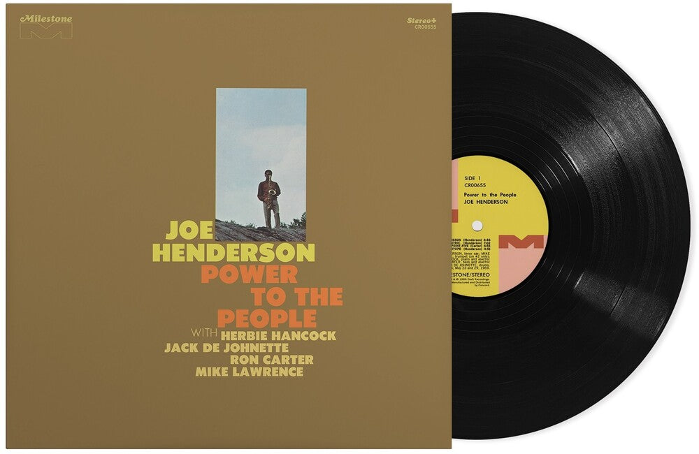 the album cover for Joe Henderson - Power To The People [Jazz Dispensary Top Shelf Series LP]