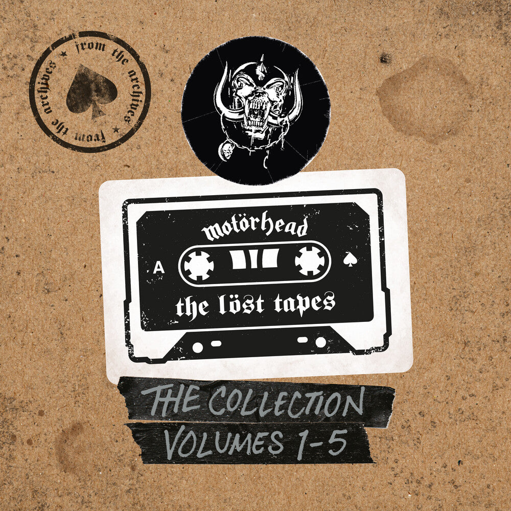 the album cover for Motörhead - Lost Tapes - The Collection (Vol. 1-5) (Box)