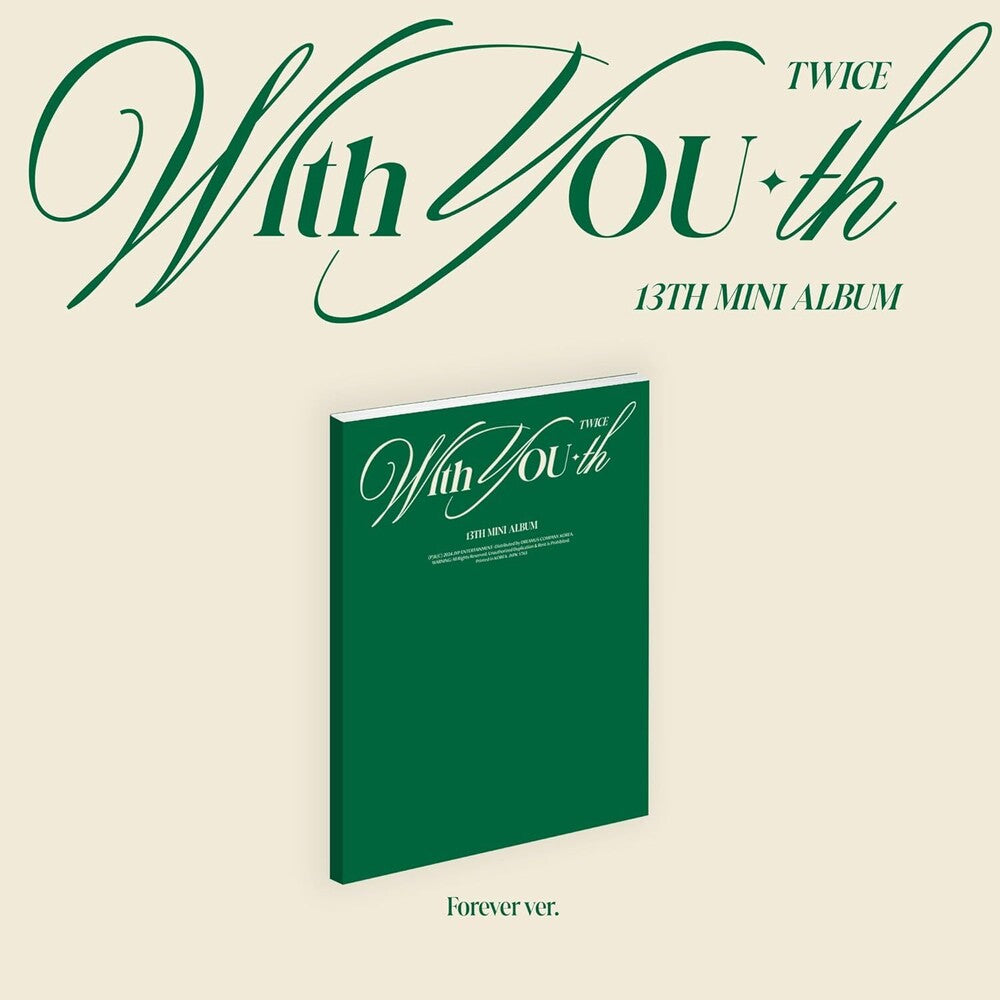 the album cover for TWICE - With YOU-th [Forever ver.]