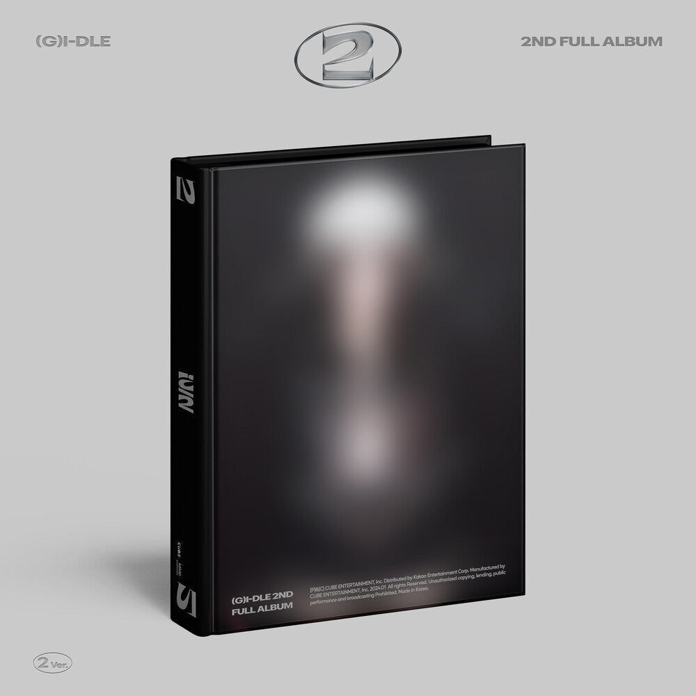 the album cover for i-dle - 2 (2 Ver.) (Post) (Stic) (Phob) (Phot)