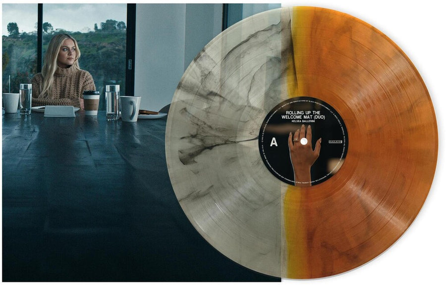 the album cover for Kelsea Ballerini - Rolling Up The Welcome Mat (Duo) [Colored Vinyl] (Gate)
