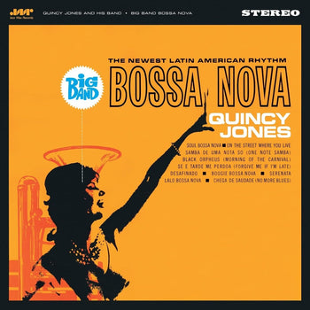 the album cover for Quincy Jones - Big Band Bossa Nova - Limited 180gm Vinyl with Bonus Track