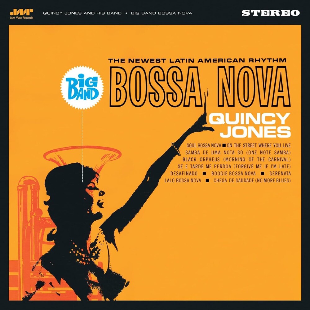the album cover for Quincy Jones - Big Band Bossa Nova - Limited 180gm Vinyl with Bonus Track