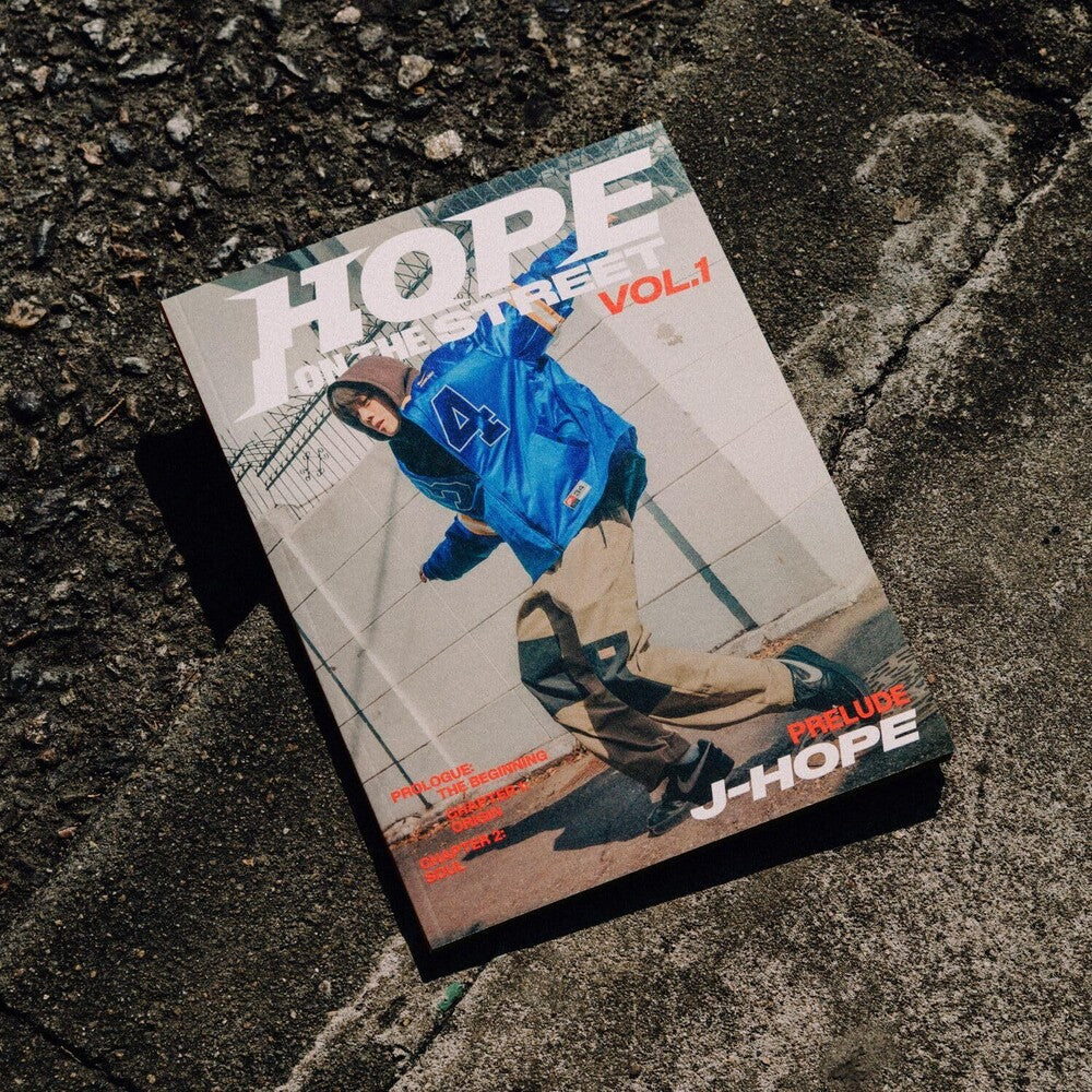 the album cover for j-hope (BTS) - HOPE ON THE STREET VOL.1 [VER.1 PRELUDE]