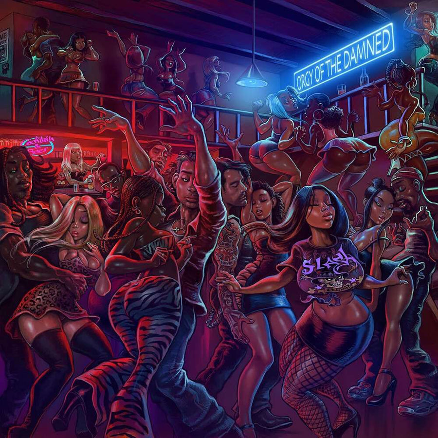 the album cover for Slash - Orgy Of The Damned [LP]