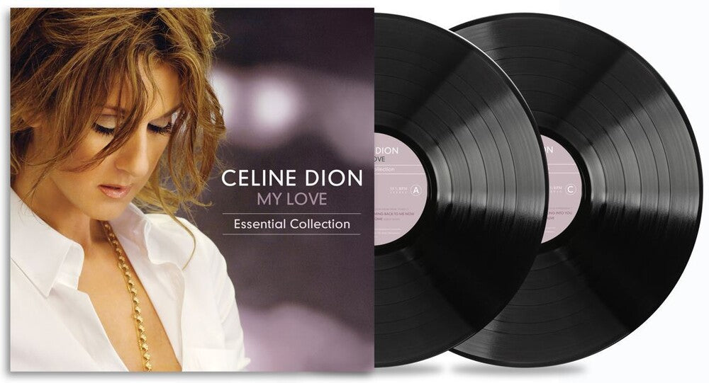 the album cover for Celine Dion - MY LOVE Essential Collection [LP]