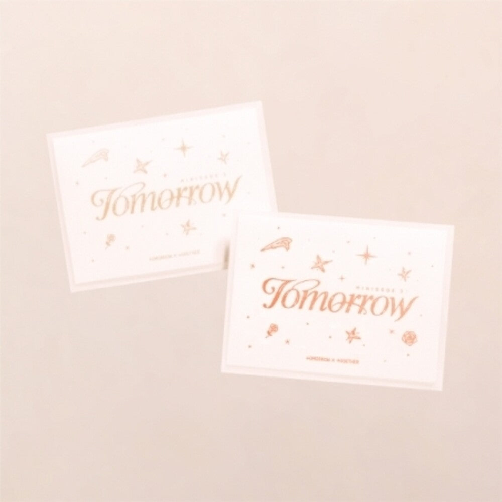 the album cover for Tomorrow X Together ( Txt ) - Minisode 3: Tomorrow - Weverse Albums Random Cover