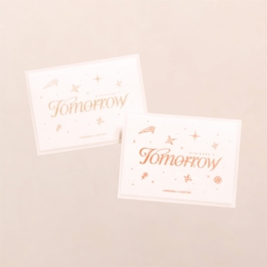 the album cover for Tomorrow X Together ( Txt ) - Minisode 3: Tomorrow - Weverse Albums Random Cover