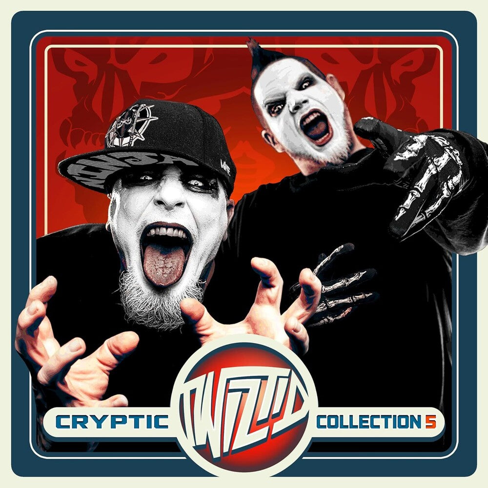 the album cover for Twiztid - Cryptic Collection 5 (Blue) [Colored Vinyl] (Red) (Wht)