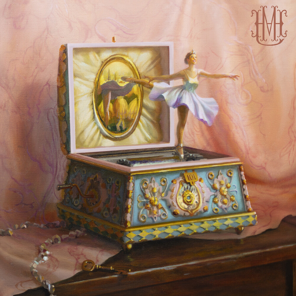 the album cover for Rainbow Kitten Surprise - Love Hate Music Box [Baby Blue LP]