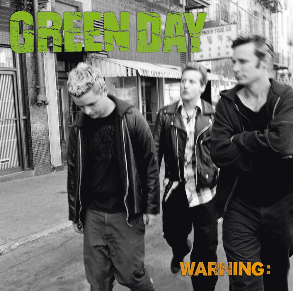the album cover for Green Day - Warning