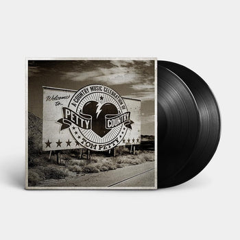 the album cover for Petty Country: A Country Music Celebration / Var - Petty Country: A Country Music Celebration / Var