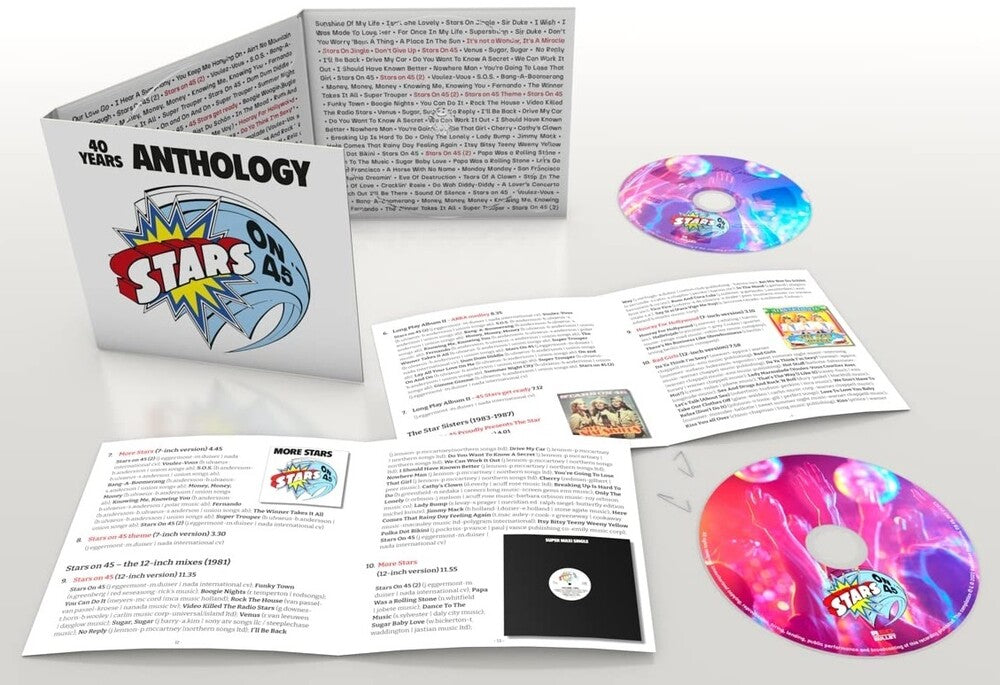 the album cover for Stars On 45 - 40 Years Anthology