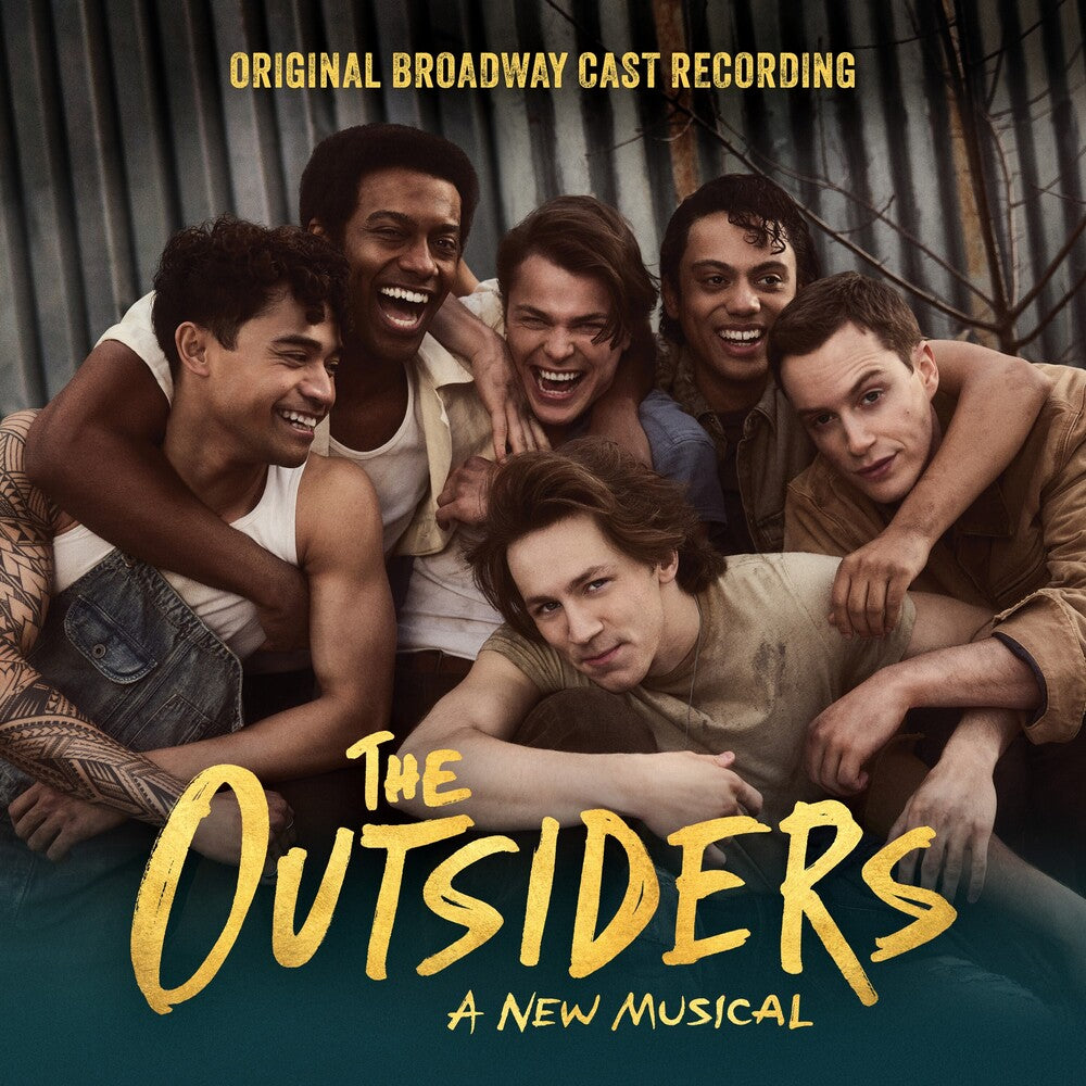 the album cover for Outsiders A New Musical / O.B.C.R. - Outsiders A New Musical / O.B.C.R.