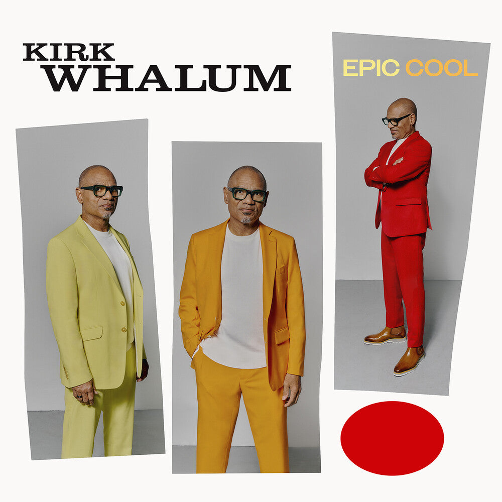 the album cover for Kirk Whalum - Epic Cool