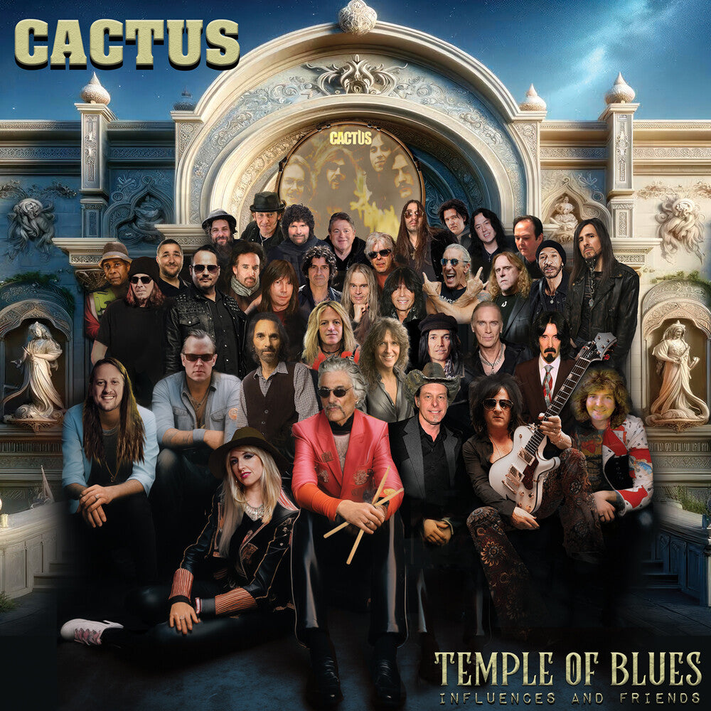 the album cover for Cactus - Temple Of Blues [Digipak]