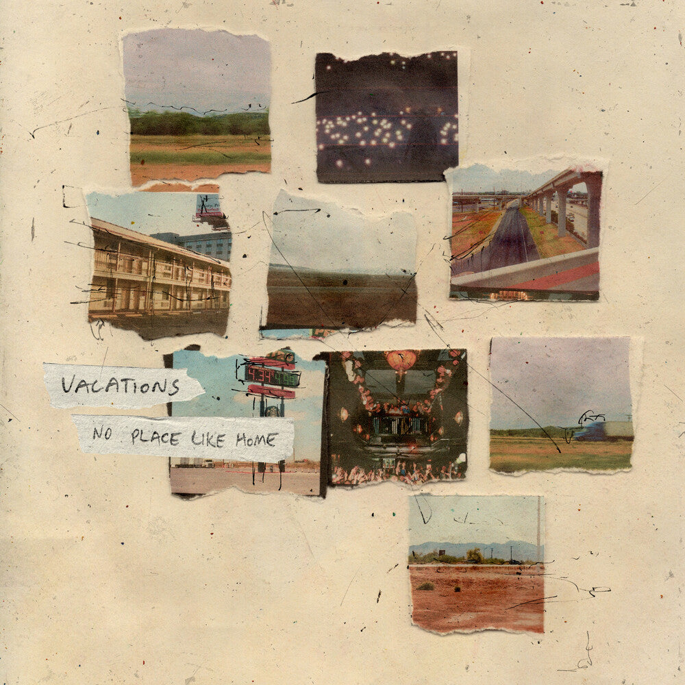 the album cover for Vacations - No Place Like Home [Colored Vinyl] (Grn)