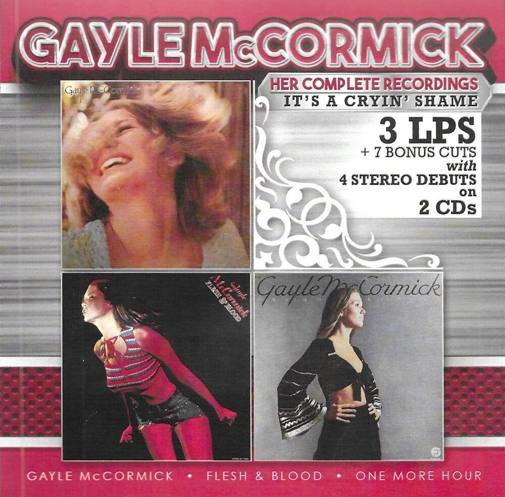 the album cover for Gayle Mccormick - Her Complete Recordings: It's A Cryin' Shame