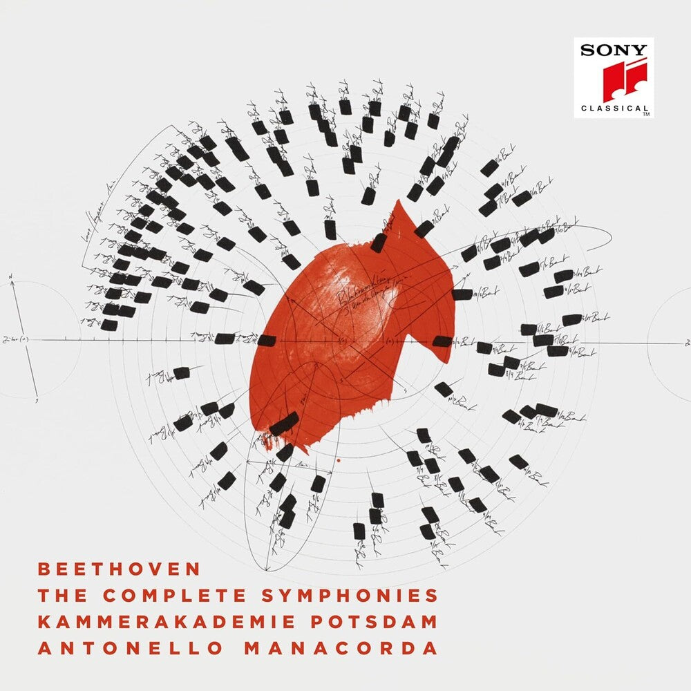the album cover for Beethoven / Antonello Manacorda  / Kammerakademie - Beethoven: The Complete Symphonies