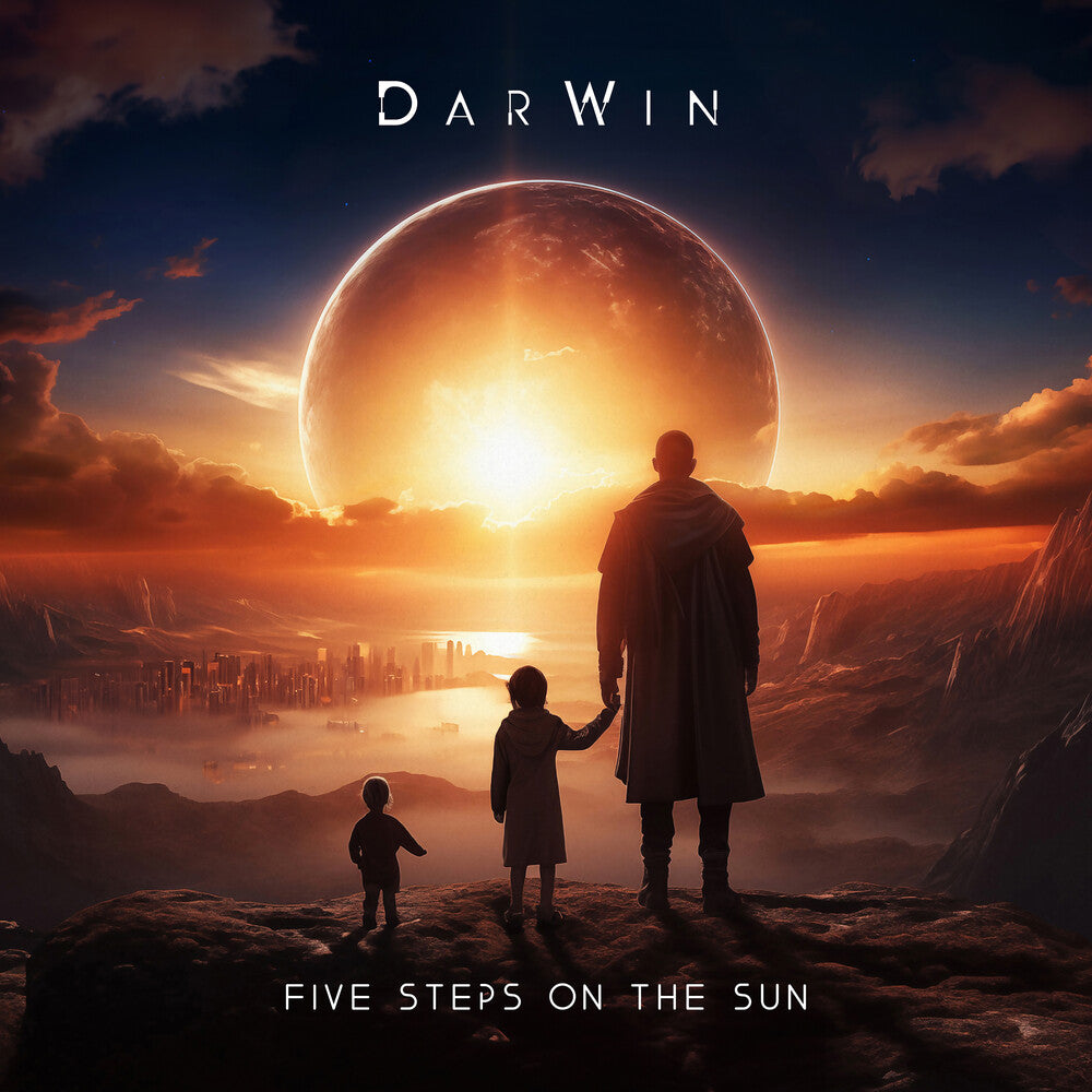 the album cover for Darwin - Five Steps On The Sun [Digipak]