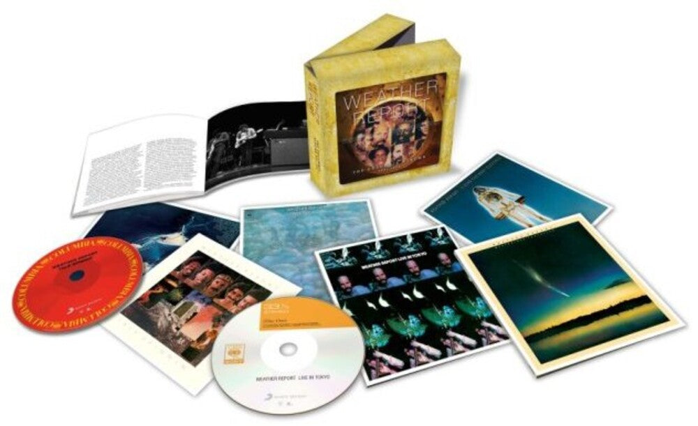 the album cover for Weather Report - Columbia Albums 1971-1975 (Box) (Clam) (Hol)