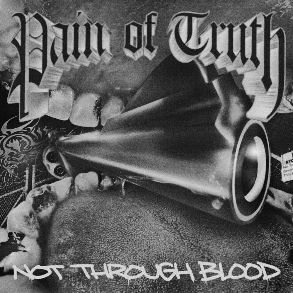 the album cover for Pain Of Truth - Not Through Blood [Colored Vinyl] (Purp) (Can)