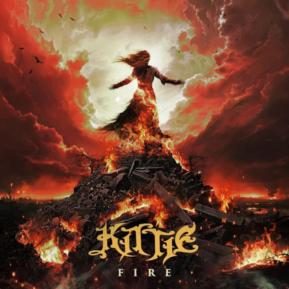 the album cover for Kittie - Fire [CD]