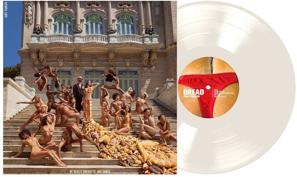 the album cover for Sofi Tukker - Bread [White Vinyl Limited Edition] 