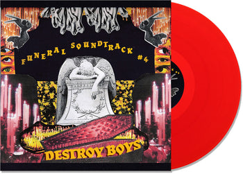 the album cover for Destroy Boys - Funeral Soundtrack 4