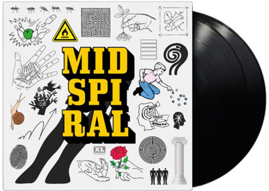 the album cover for Badbadnotgood - Mid Spiral