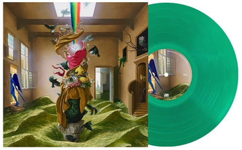 the album cover for Foster The People - Paradise State Of Mind [Translucent Green]