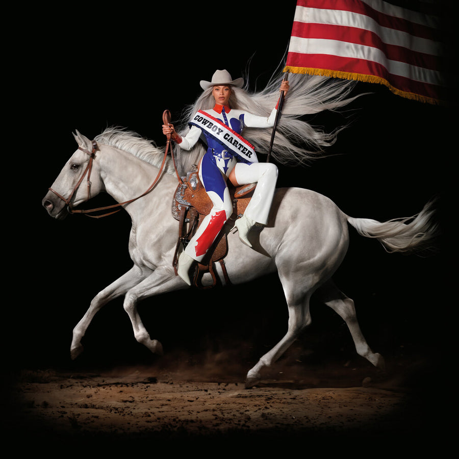 the album cover for Beyoncé - COWBOY CARTER OFFICIAL VINYL [2 LP]