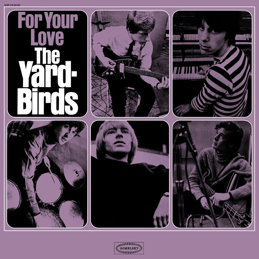 the album cover for Yardbirds - For Your Love (Uk)