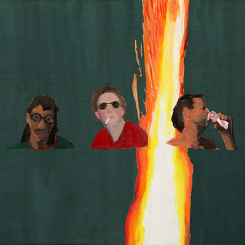 the album cover for MJ Lenderman - Manning Fireworks