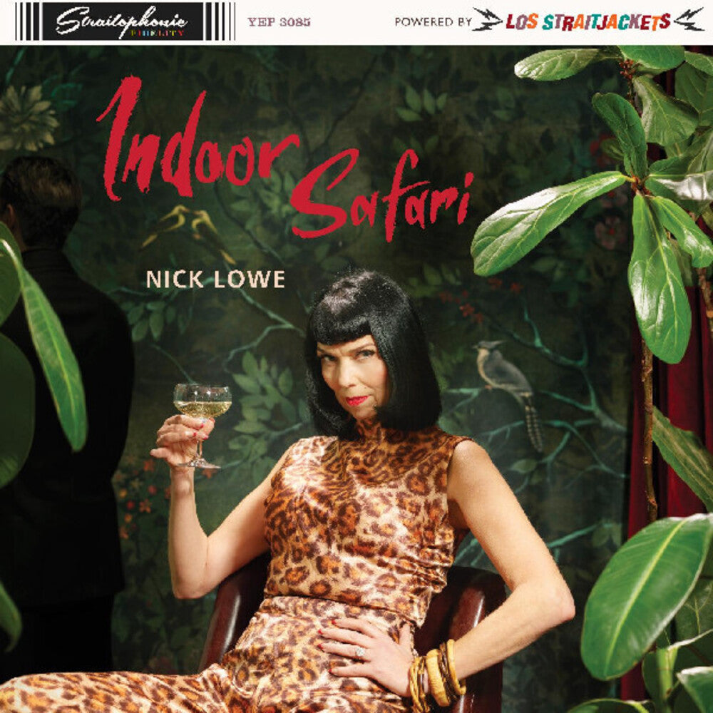 the album cover for Nick Lowe - Indoor Safari