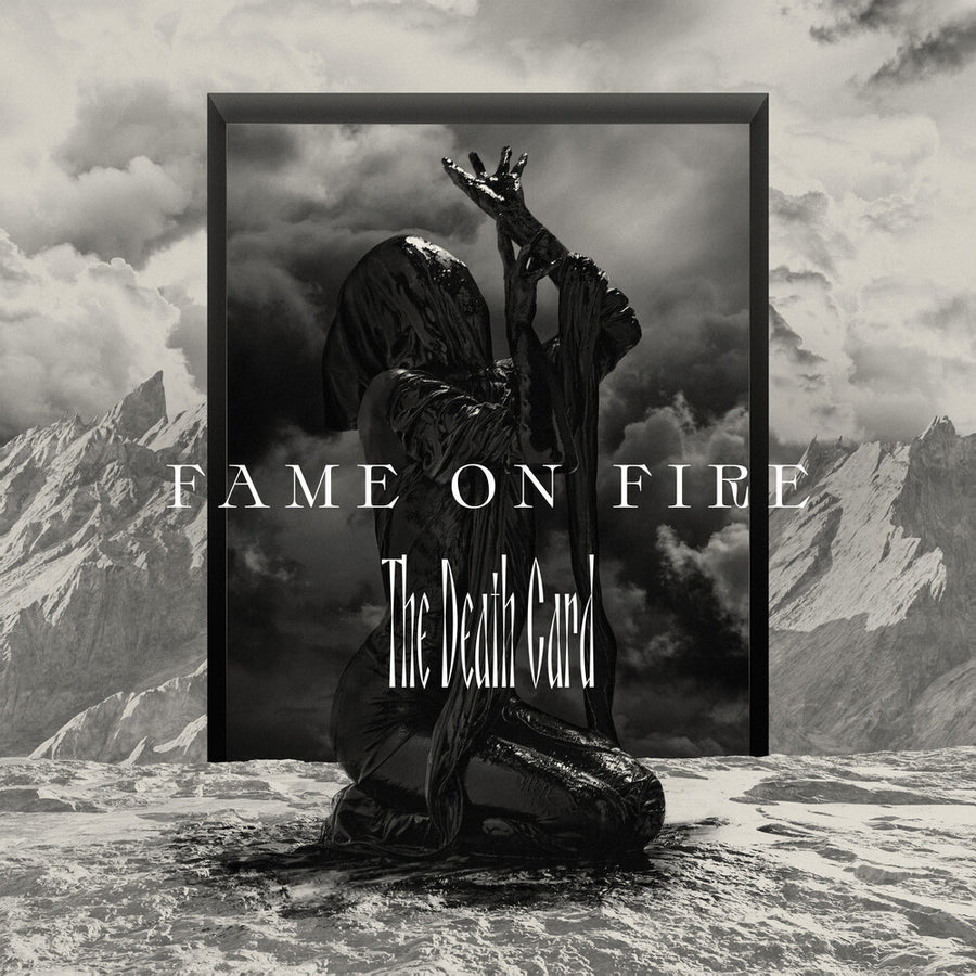 the album cover for Fame on Fire - Death Card