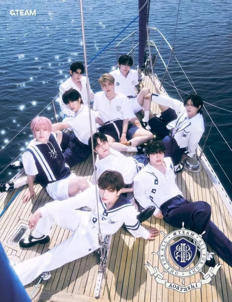 the album cover for &TEAM - Aoarashi - Limited Edition [Limited Edition] (Jpn)