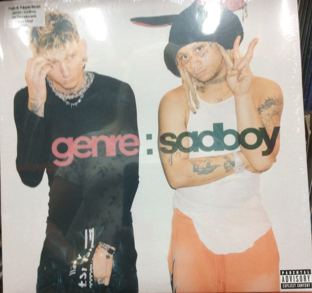 the album cover for Mgk & Trippie Redd - Genre : Sadboy [Clear Vinyl]