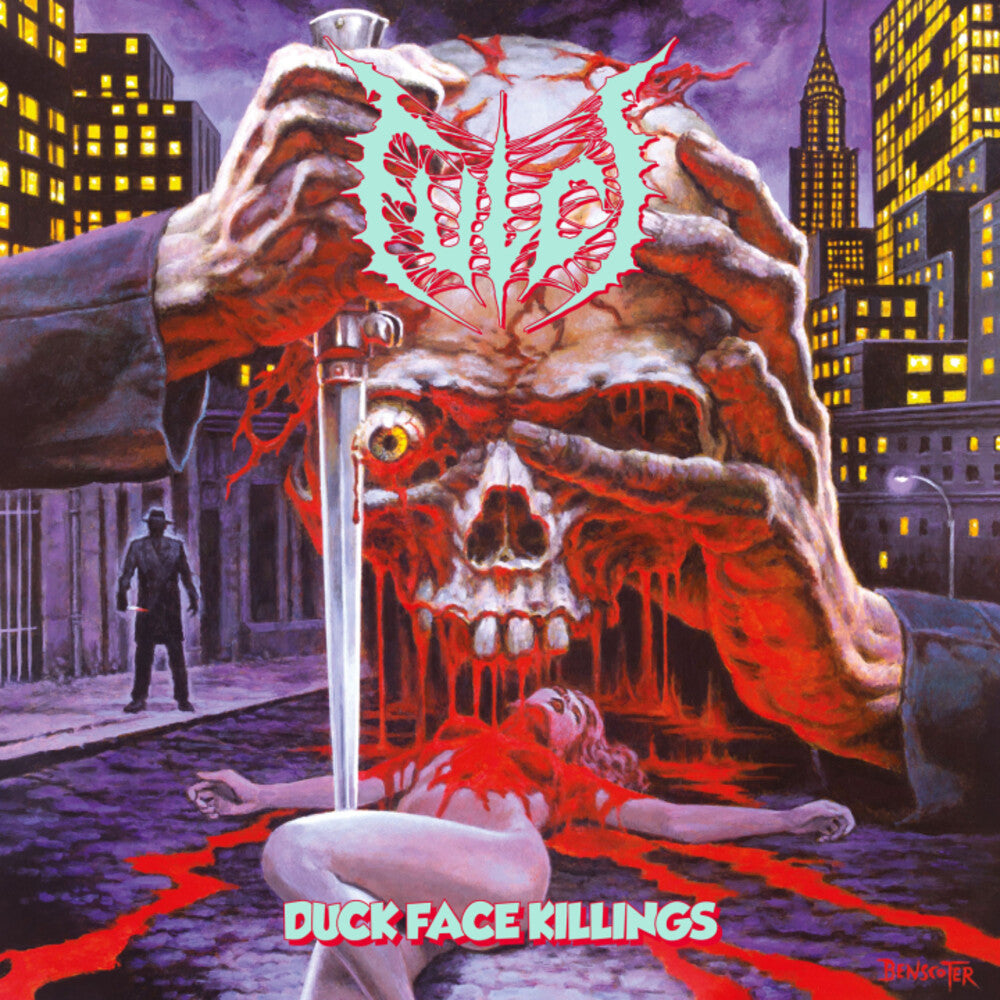 the album cover for Fulci - Duck Face Killings