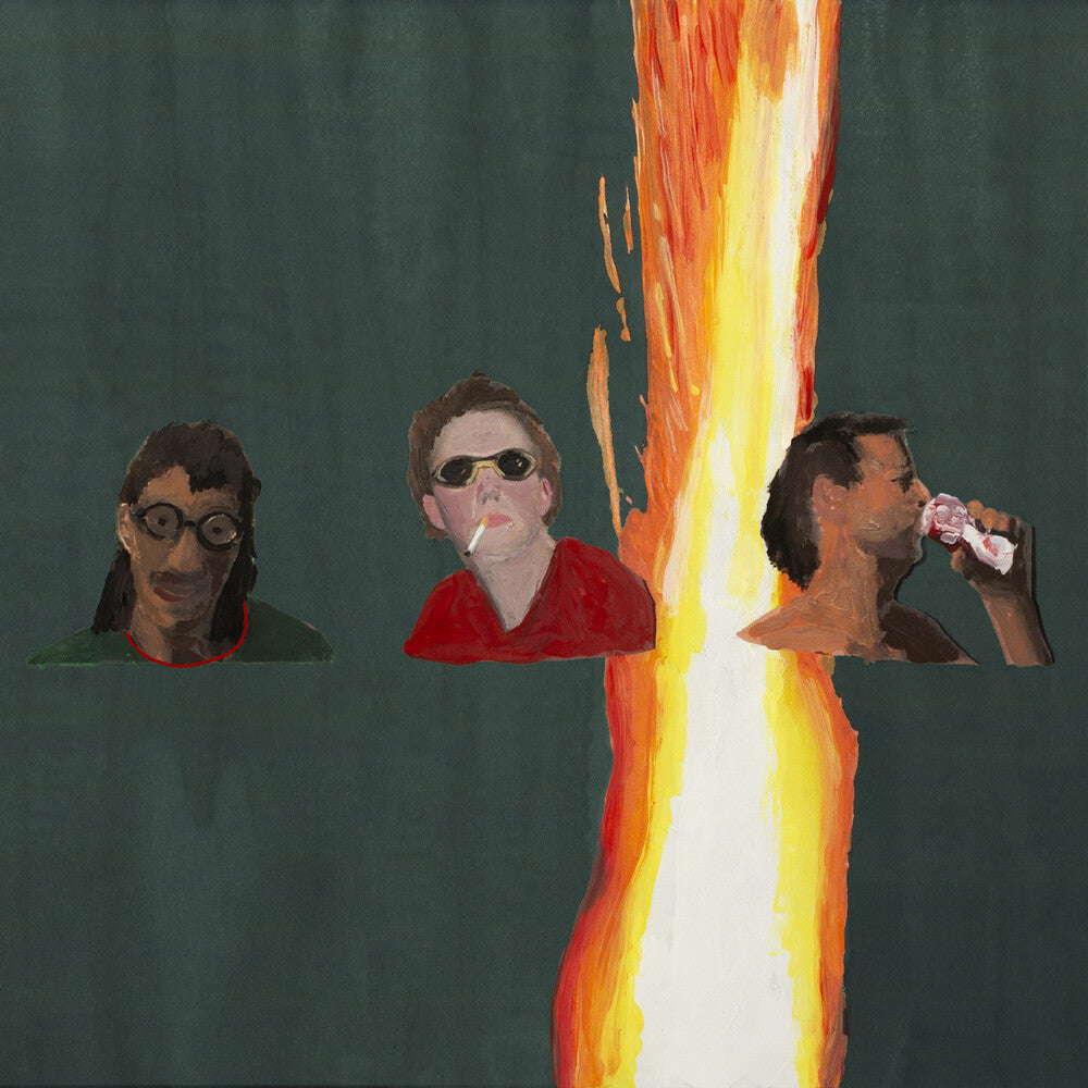 the album cover for MJ Lenderman - Manning Fireworks