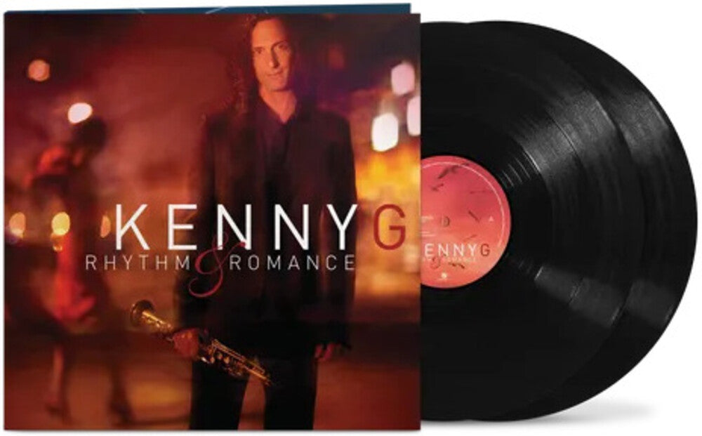 the album cover for Kenny G - Rhythm &amp; Romance [2 LP]