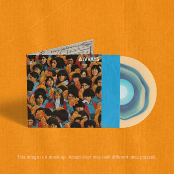 the album cover for Alvvays - Alvvays (10th Anniversary) (Blue) (Bonus Track)