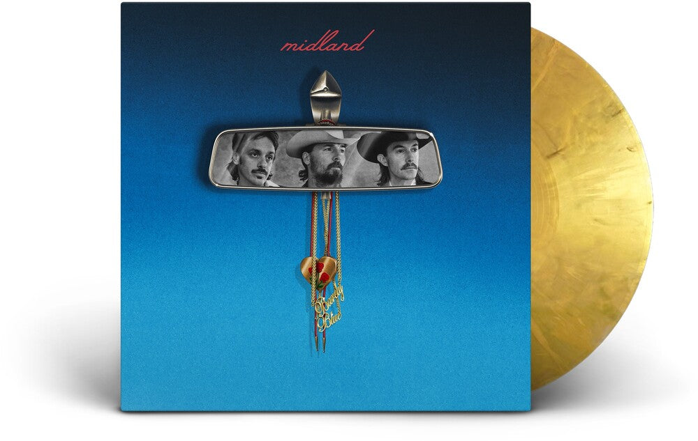 the album cover for Midland - Barely Blue [Metallic Marble 12inch EP]