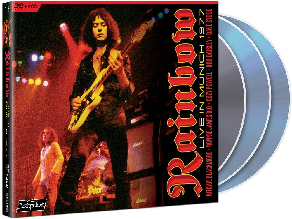 the album cover for Rainbow - Live In Munich 1977 (W/Dvd)