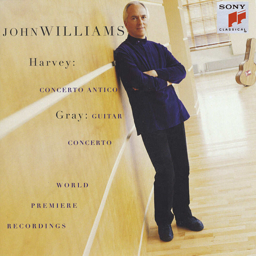 the album cover for John Williams - Guitar Concertos