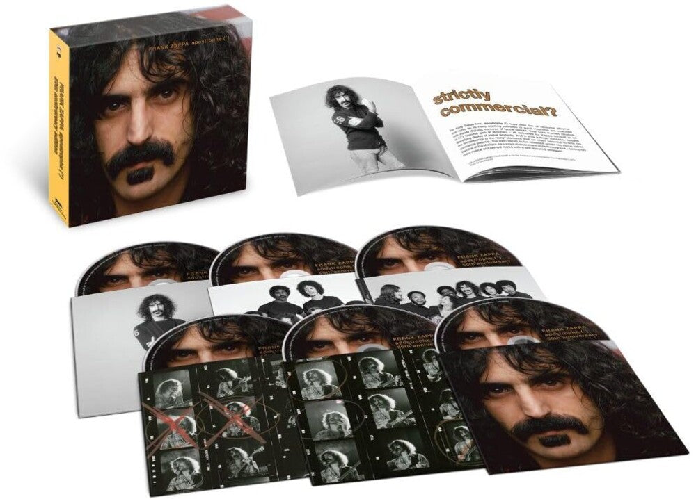 the album cover for Frank Zappa - Apostrophe (') (50th Anniversary) (W/Dvd) [Deluxe]