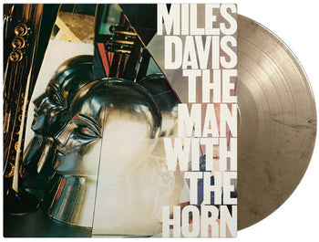 the album cover for Miles Davis - Man With The Horn (Blk) [Colored Vinyl] (Gol) [Limited Edition] [180 Gram]
